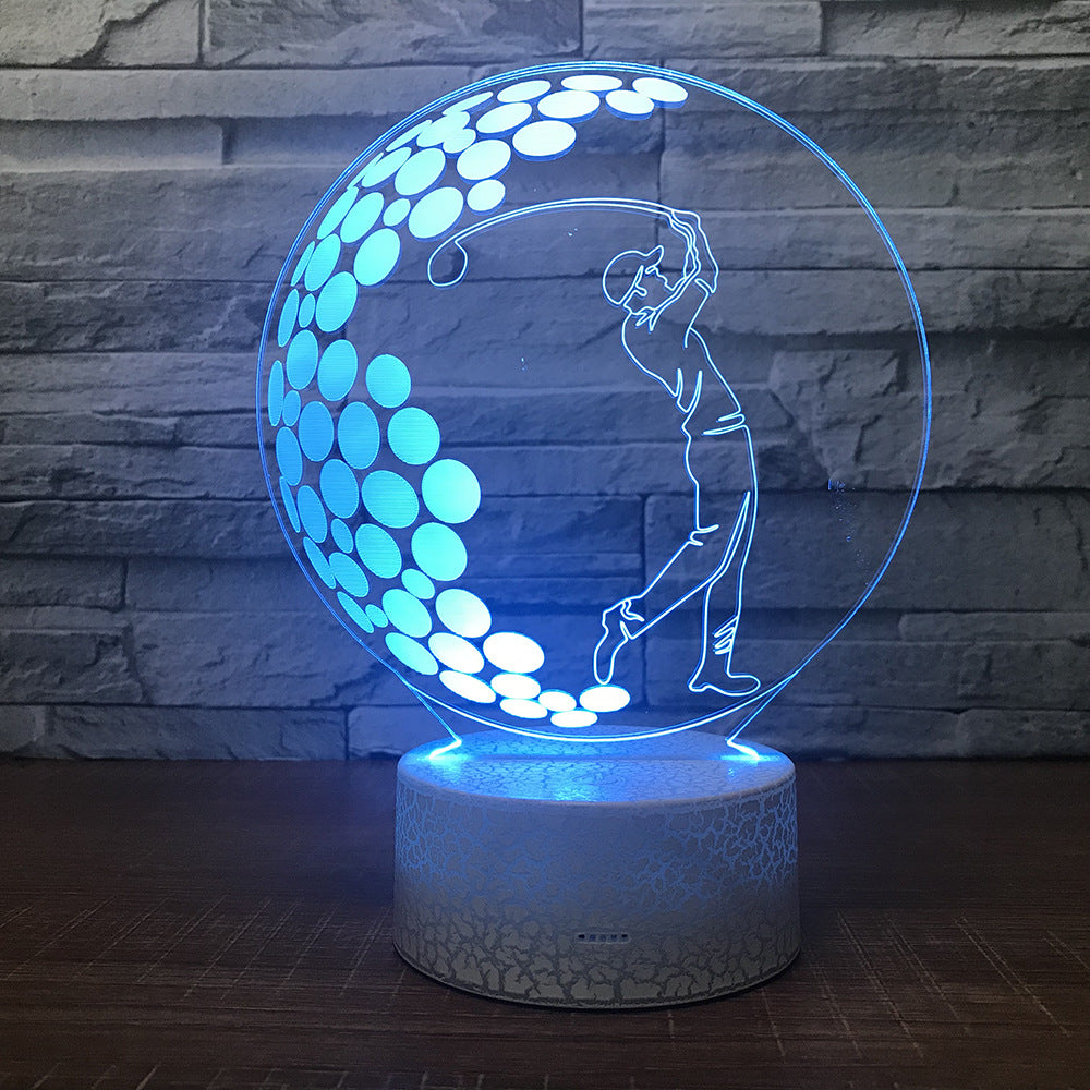 3D Small Table Lamp