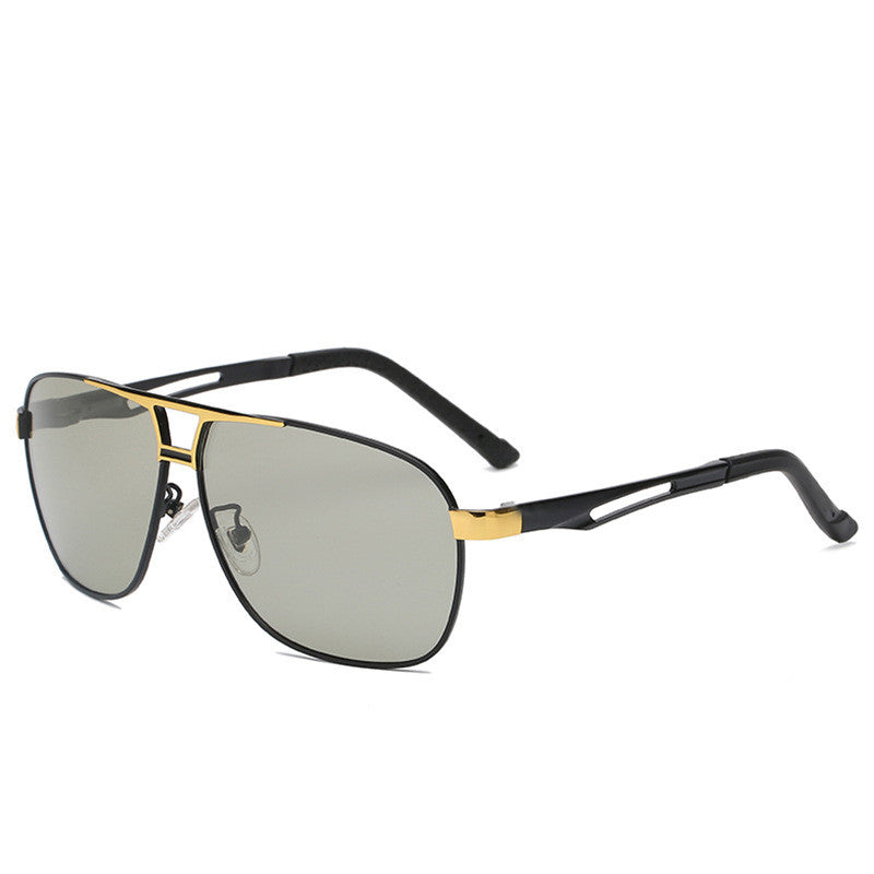 Vintage Metal Frame Sunglasses - UV400 Protection