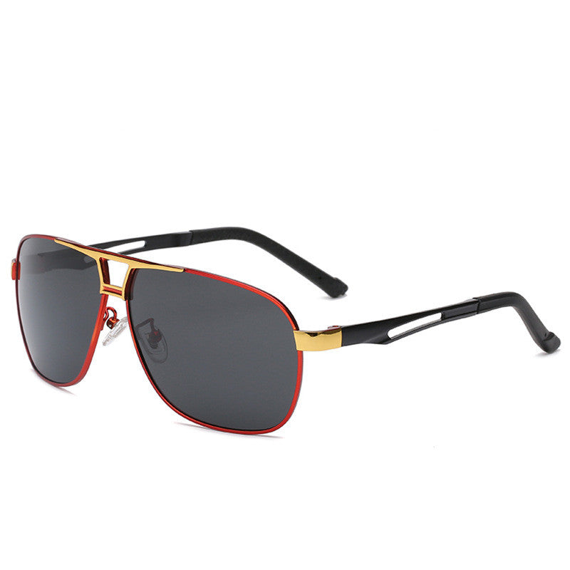 Vintage Metal Frame Sunglasses - UV400 Protection