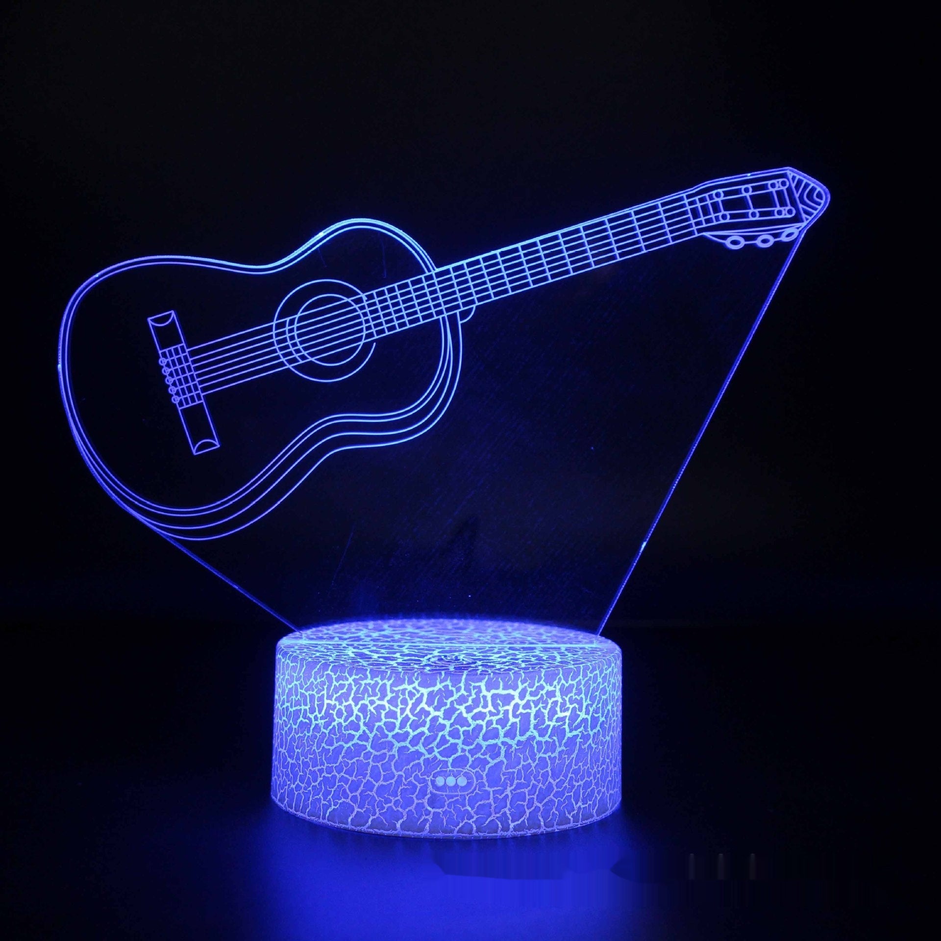 Electric Guitar Violin Series 3D Table Lamp