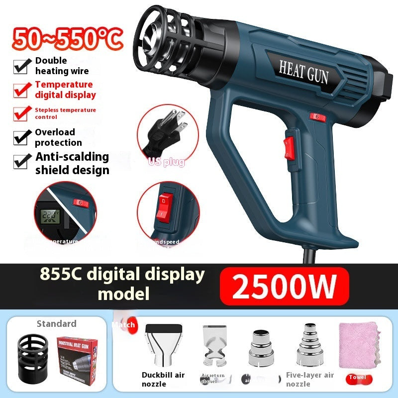Small Car Film Coating, Baking Gun, Hot Air Blower, Industrial Heat Shrink Film