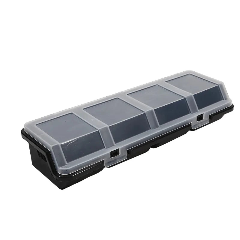 Multi-Compartment Organizer Box for Screws Small Parts Durable Plastic Hardware/Jewelry Storage Case Screw Organizer Tools Box