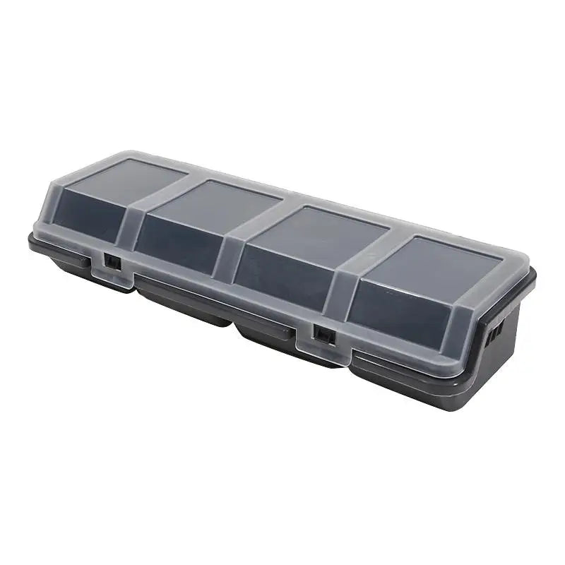 Multi-Compartment Organizer Box for Screws Small Parts Durable Plastic Hardware/Jewelry Storage Case Screw Organizer Tools Box