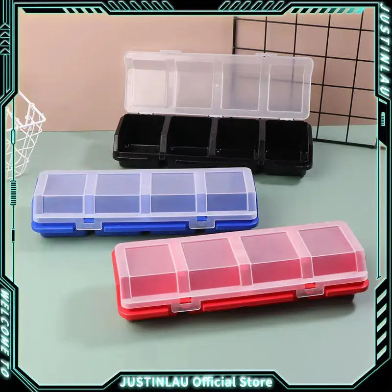 Multi-Compartment Organizer Box for Screws Small Parts Durable Plastic Hardware/Jewelry Storage Case Screw Organizer Tools Box