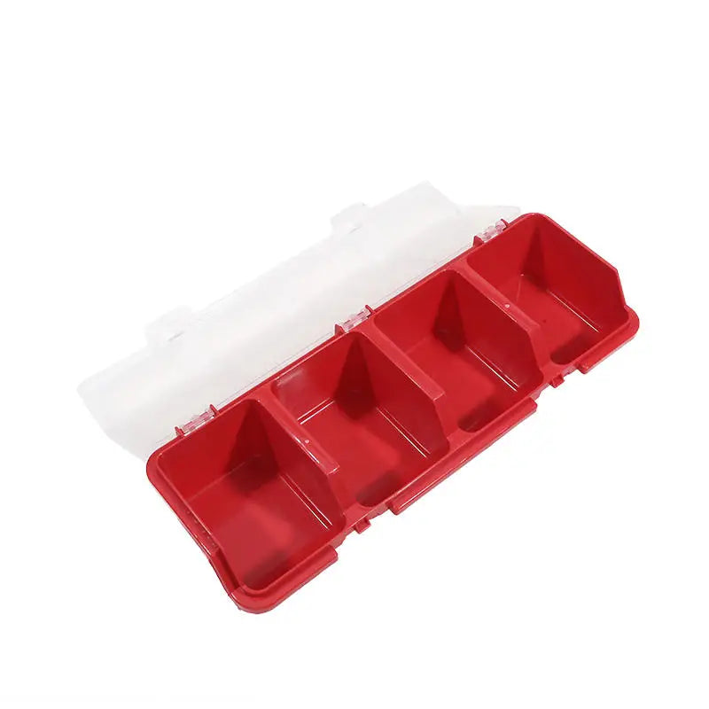 Multi Compartment Organizer Box Durable Storage Case