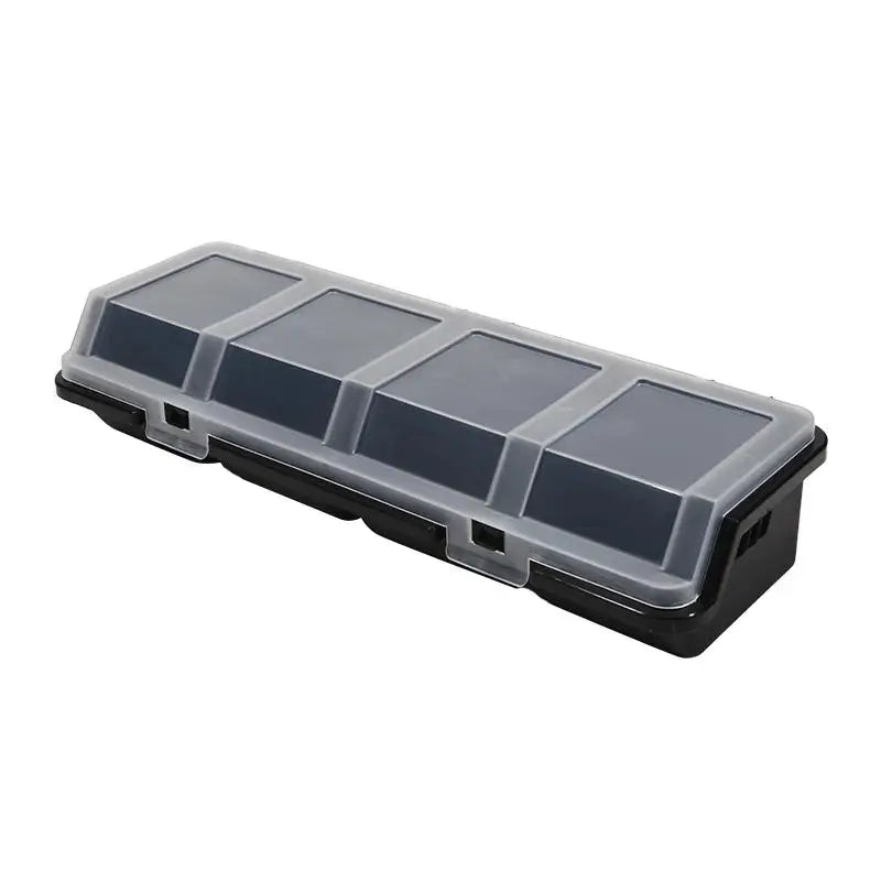 Multi Compartment Organizer Box Durable Storage Case