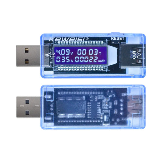 USB Tester Type C USB Voltage Meter Current Tester IPS LCD Display Power Tester Multimeter USB Power Meter