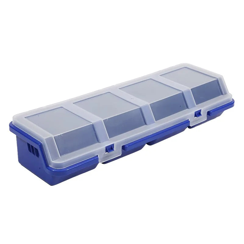 Multi-Compartment Organizer Box for Screws Small Parts Durable Plastic Hardware/Jewelry Storage Case Screw Organizer Tools Box
