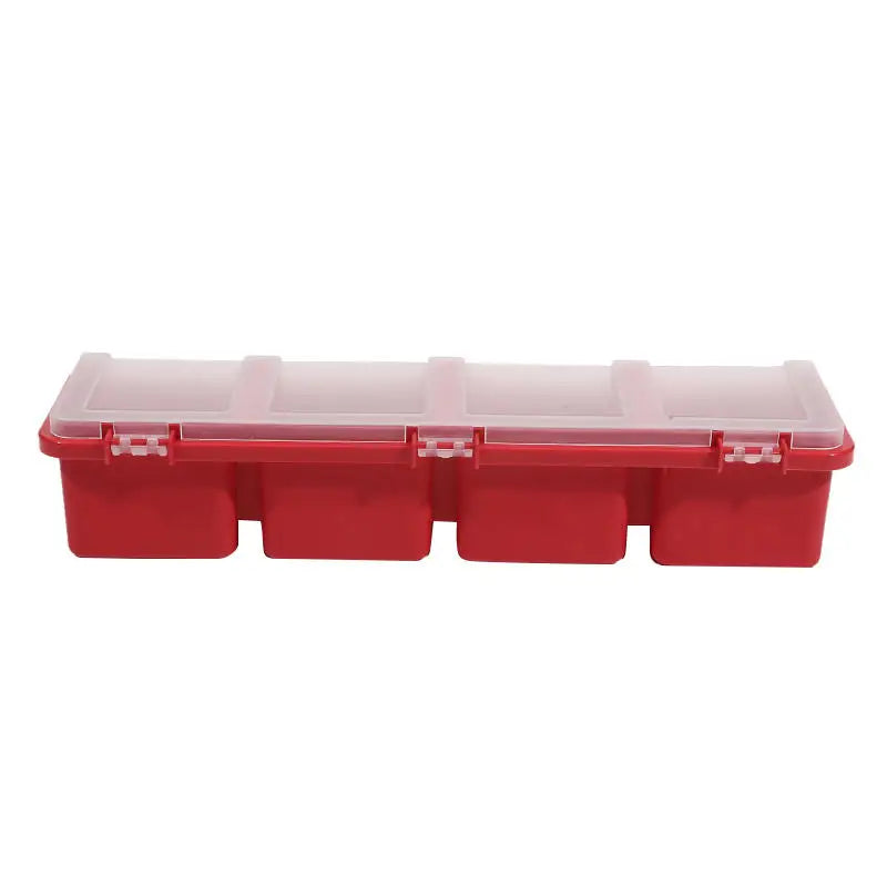 Multi Compartment Organizer Box Durable Storage Case