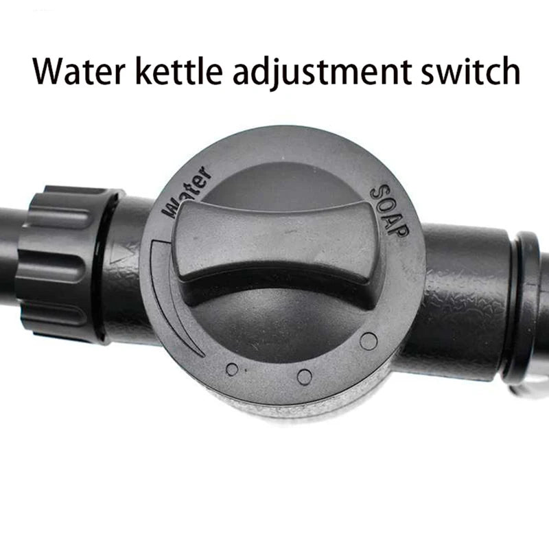 High Pressure Adjustable Washer, Equipped With 360 ° Rotating Nozzle, With 100Ml Foam Kettle, Suitable For Car Cleaning