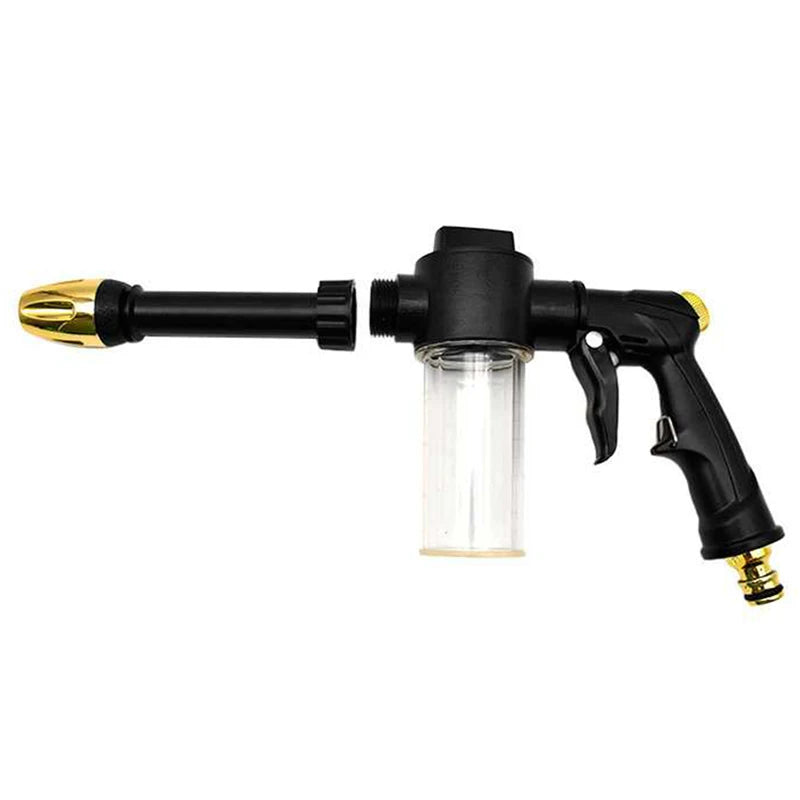 High Pressure Adjustable Washer, Equipped With 360 ° Rotating Nozzle, With 100Ml Foam Kettle, Suitable For Car Cleaning