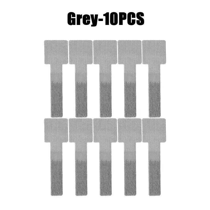 New Reusable Velcro Cable Ties: Self-Adhesive & Adjustable Cable Holder, Ideal as Desktop Cord Storage Organiser