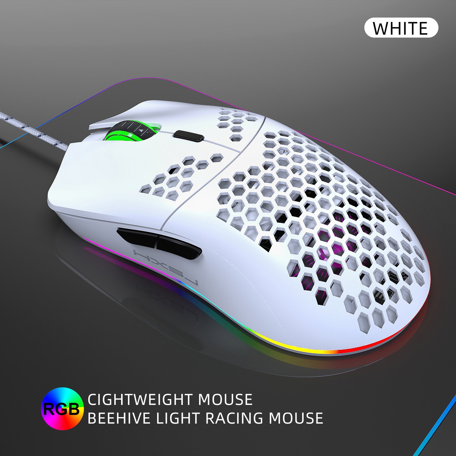 Lightweight Honeycomb Shell Mouse